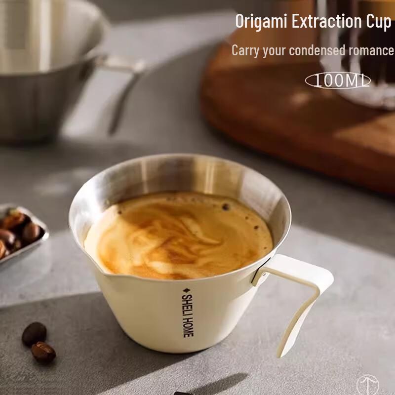 Stainless Steel Espresso Measuring Cup