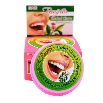 Зубная паста Rasyan Herbal Clove, супер отбеливающий эффект, 25 г