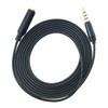 Quality 3.5mm Headphone Cable Microphones and Headphone Extension Cable with 3.5mm Female to Male Connectors 4Pole/3Pole