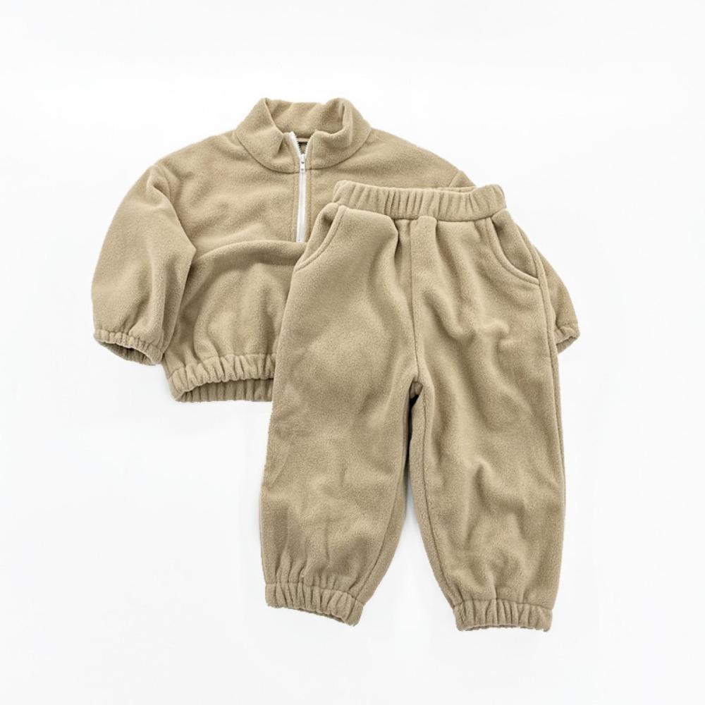 Детский комплект толстовки 3-8 лет Осень/Зима Флисовая подкладка Спортивный повседневный комплект Толстовки для мальчиков и девочек Детские худи