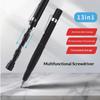 Набор прецизионных отверток-ручек 13 в 1 Портативный скрытый многофункциональный инструмент для ремонта телефона, компьютера, очков, мебели