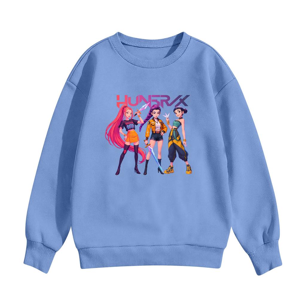 Children's Hoodie Boys And Girls Fashion Printed Long-sleeved Hoodie