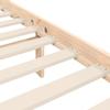 Solid Wood Bed without Mattress 160 x 200 cm Pine Wood