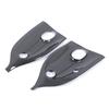 For Mercedes Smart Fortwo Forfour 453 2016-2021 Carbon fiber Car Accessories Exterior Door Handle+Door Bowl Cover Trim Frame