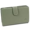 Бумажник бифолд кошелек для монет тип на молнии PH0451 шов 33915 [Kitamura] L-образный хаки/слоновая кость [зеленый]