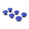 Karaful Gaming PS5 Edge Controller Compatible Replacement Stick Cap Dome Type Standard Type 6 Pieces (Blue)