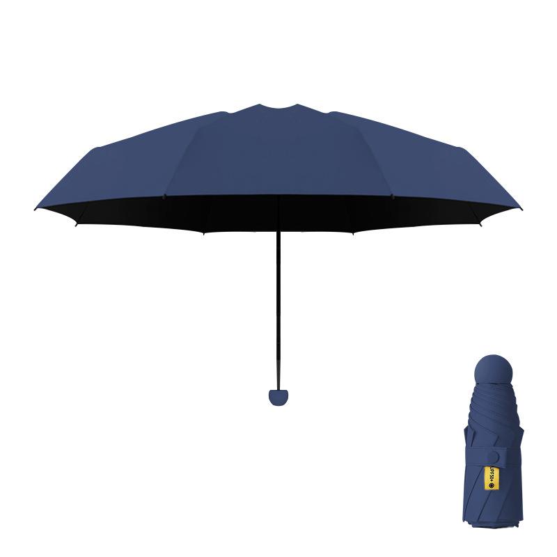 Мини-зонтик, переносной, виниловый, солнцезащитный, защита от ультрафиолета, зонт от непогоды и дождя, 50% зонт для печати