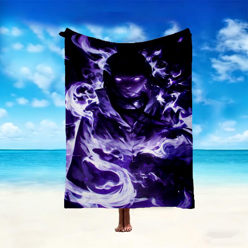 1pc naruto Blanket, Home Printed Throw Blanket - Soft Blanket Gift for Family, Washable Sofa Bed Blanket