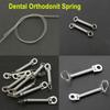 Стоматологическая ортодонтия, одиночные передние зубы, крутящий момент пружины, стоматологическая ортодонтия, Niti, открытая и закрытая спиральная пружина, материалы для стоматолога
