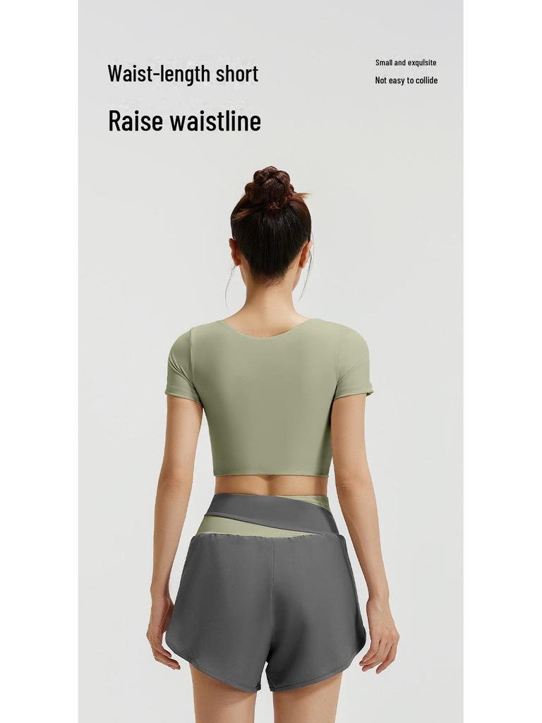 Juyitang Летний цветной облегающий спортивный костюм для йоги - дышащая телесная одежда для фитнеса и активного отдыха