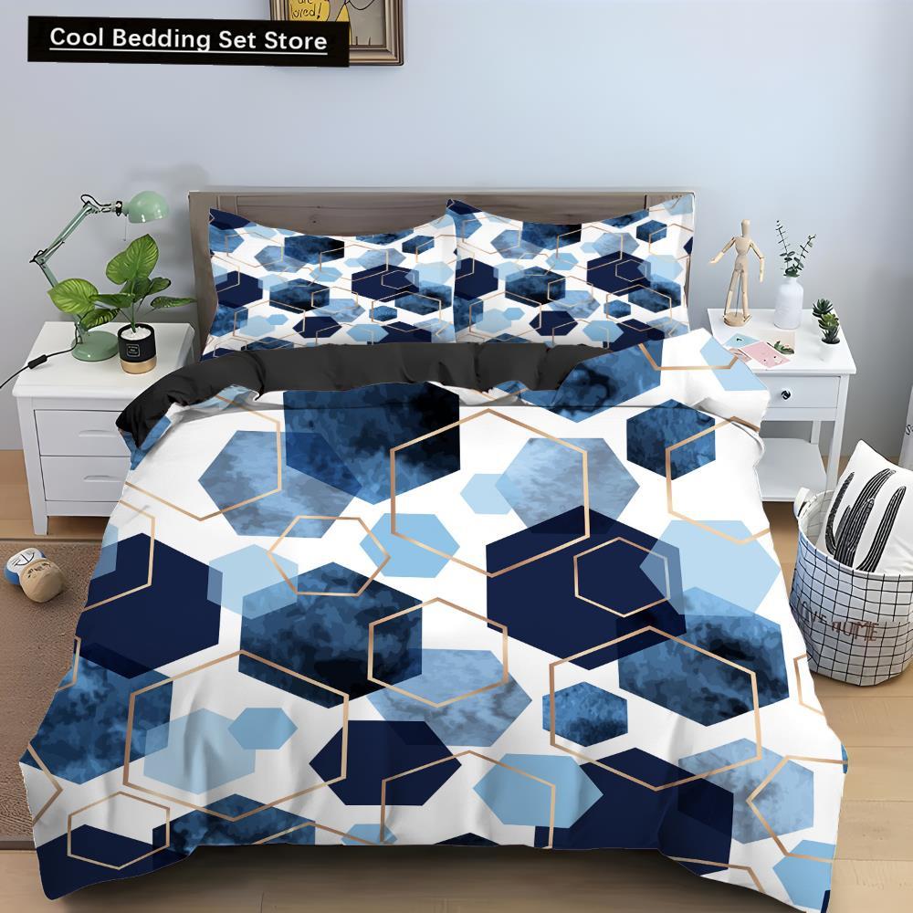 Love Heart Pattern King Queen Duvet Cover Women Heart-shaped Print Bedding Set Red Black Quilt Cover Polyester Comforter Cover