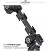 Universal 22mm Low-Profile Motorcycle Separated Handlebar With Adjustable 28mm Risers Aluminum Alloy Cafe Racer Bobber Custom