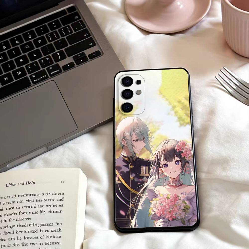 Чехол для телефона Аниме M-My Happy M-Marriage Для Samsung S25,24,23,22,30,21,10,9,Ultra,Plus,Lite,FE,4,5 G Мягкий Черный Чехол