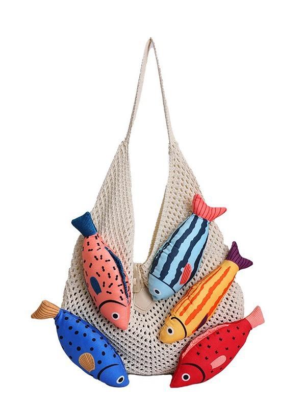 Cotton Large Capacity Opentop Tote Bag For Casual Daily Use