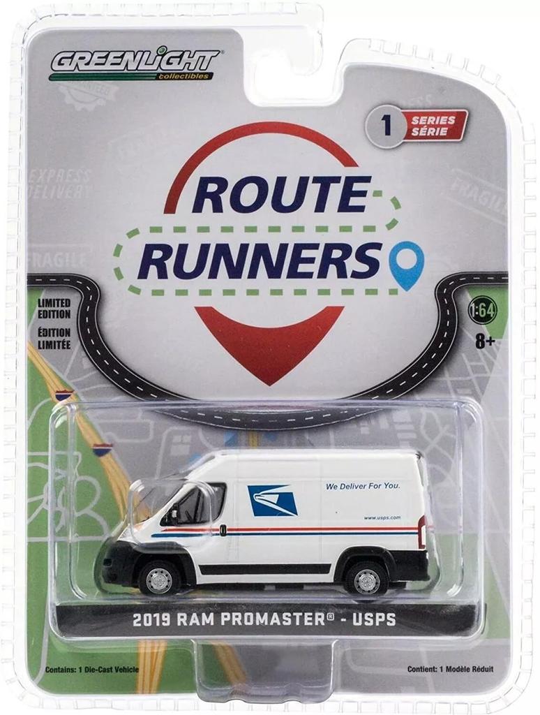 Greenlight 1/64 Ram Promaster 2500 Cargo High Roof 2019 USPS United States Postal Service