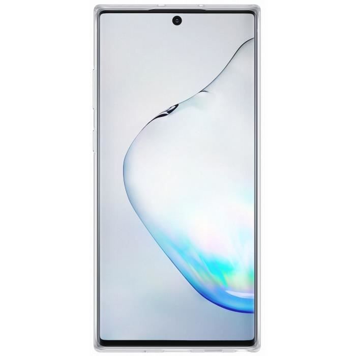 Coque transparente note10+