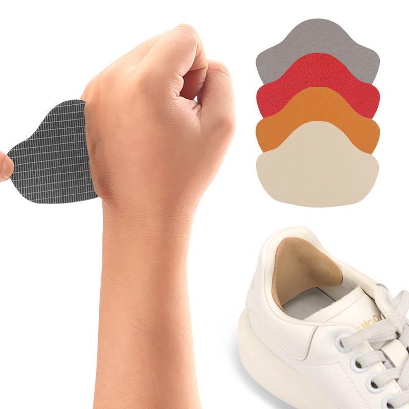 Самоклеящиеся микрофибровые заплатки для ремонта подкладки обуви для пяток и кроссовок