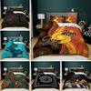 Lizard Print Three-Piece Fashion Kit Quilt Cover Bedding Factory Direct Sales