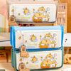 Double Layers Pencil Case Capybara Stationery Organizer High Quality Stationery Bag Gift