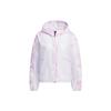 Met Aop Tie-Dye Color Block Sports Hooded Jacket Women Jackets Light-Purple HI6827