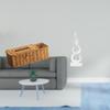 Коробка для салфеток Абстрактная статуэтка огня Может хранить пульт ДУ Ткань Смола Фигурка пламени Туалет