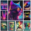 Gamer Controller Cool Gaming Poster and Prints Spel Kawaii Headphones Colorful Picture Wall Art Canvas Painting Room Decor Gifts