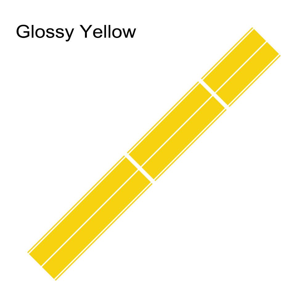 Ford Mustang Hood Decoration: Personalized Stripe Stickers for Scratch Cover