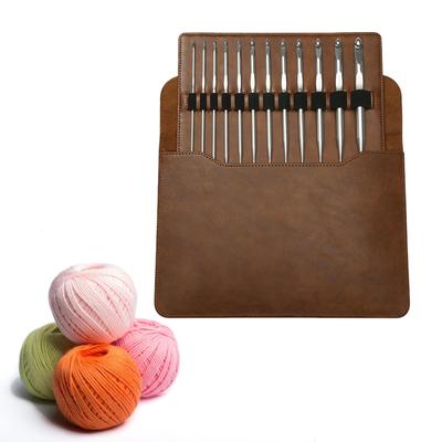Набор сменных круговых спиц для тунисского вязания крючком 3 мм-10,0 мм Набор крючков для коврового вязания с сумкой для хранения