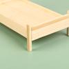 1Pcs Dollhouse Miniature Simulation Bed Model Diy Accessories Scene Furniture