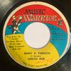 7inch Record DREAD BOB - Many A Fashion MW001 Music Warrior 1995 Jamaica Reggae, Ska & Dub Used