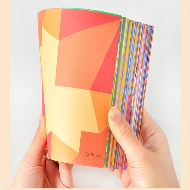 1 коробка/набор 96/108/152 шт. Книги для складывания бумаги для художественно-прикладной деятельности, включая вырезание бумаги, оригами, поделки