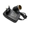Car Converter Socket Universal Car Power Inverters 240VAC To 12VDC Power Adapter AC To DC Converter for Car Fan Purifier