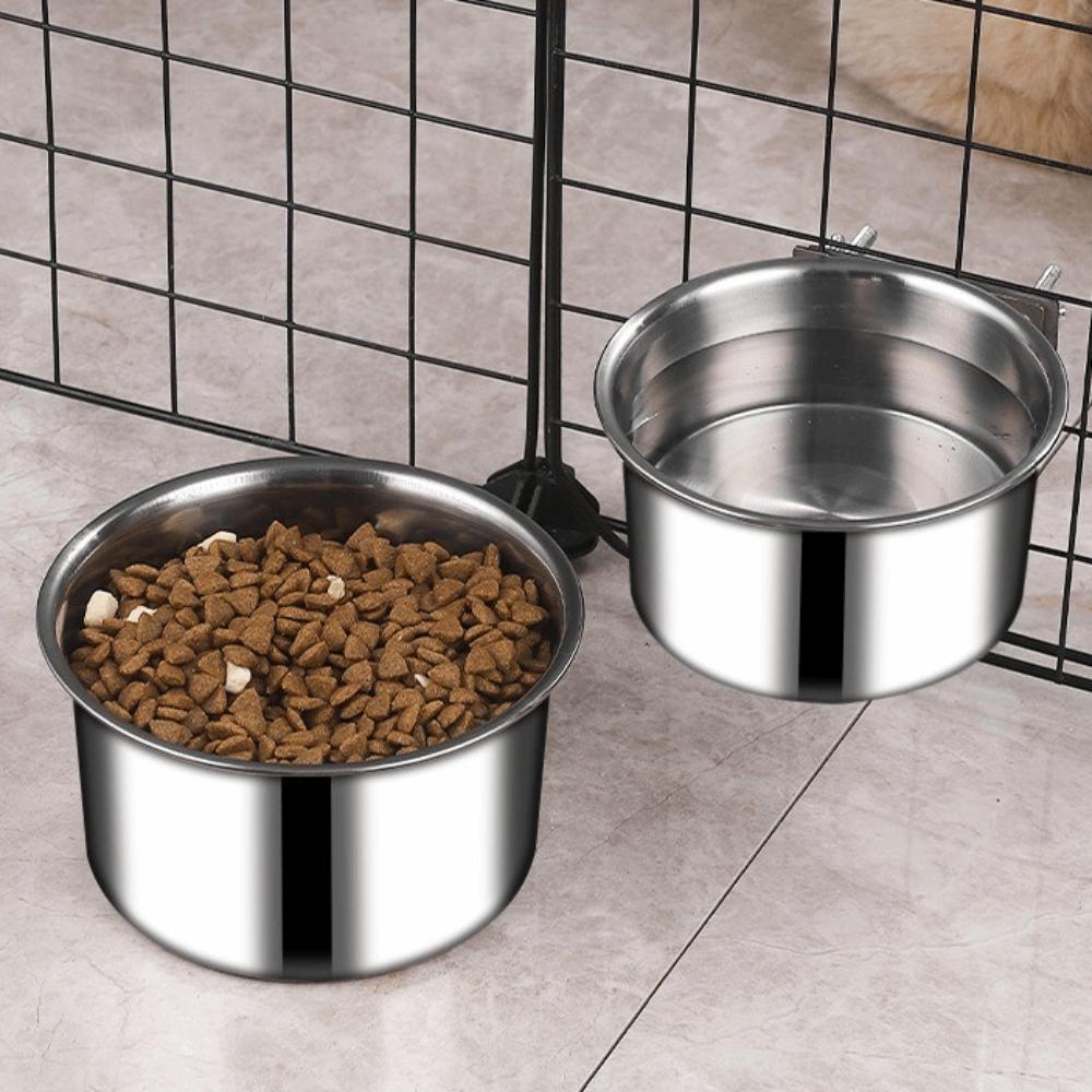 Durable Dog Water Cup Stainless Steel Bird Food Bowl New Pet Food Feeder  Pet Accessories