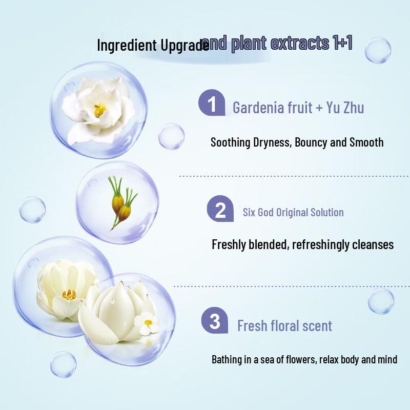 Liushen Gardenia & Polygonatum Hydrating Body Wash