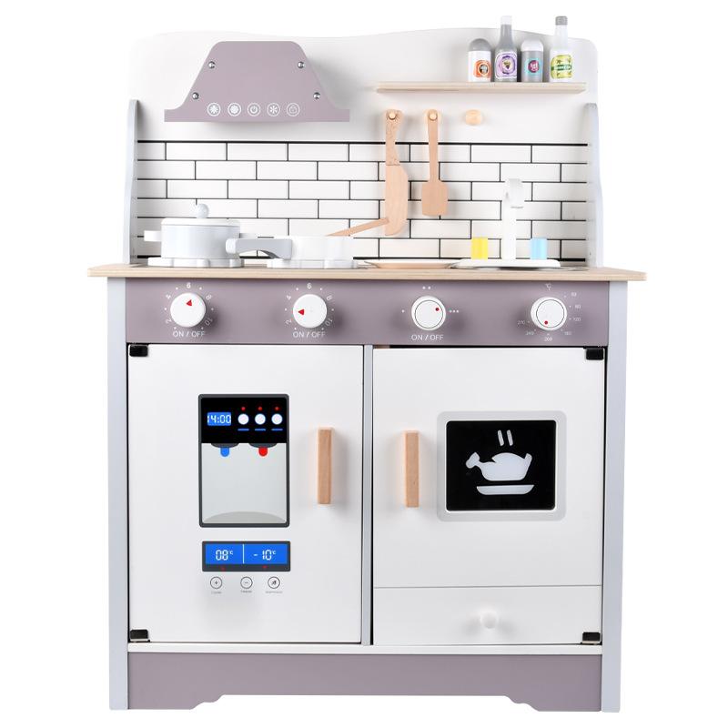 Детская деревянная вытяжка Кухонные игрушки Мальчики и девочки Готовка и игра Домашние игрушки для раннего детства Детсадовские игрушки