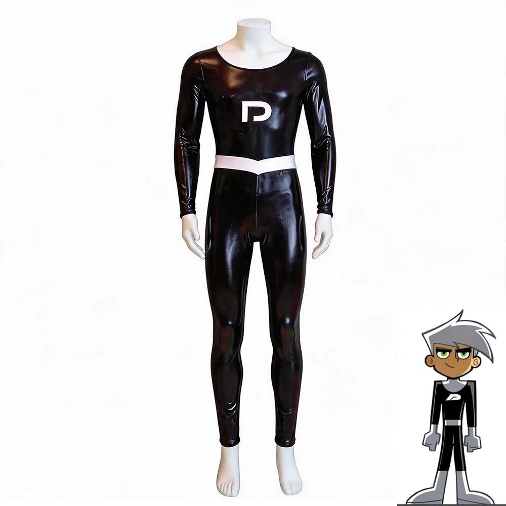 Danny Phantom Cosplay Costume Halloween Role Play Outfit Sam Manson Anime Suit for Men Women