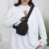 Women's Fashion Mobile Phone Chest Bag Trend Ins Japanese Casual Shoulder Bag Lightweight Joker Portable Nylon Satchel.