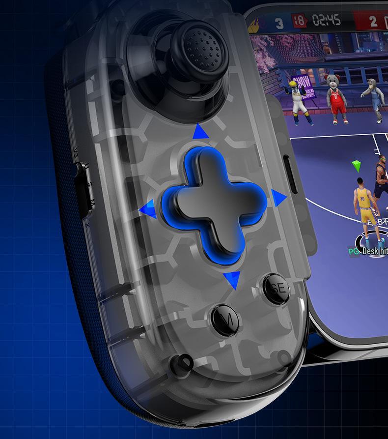 Игровой контроллер D6mini Stretch с беспроводным/проводным двойным режимом для SWITCH, Android, iOS и мобильных телефонов