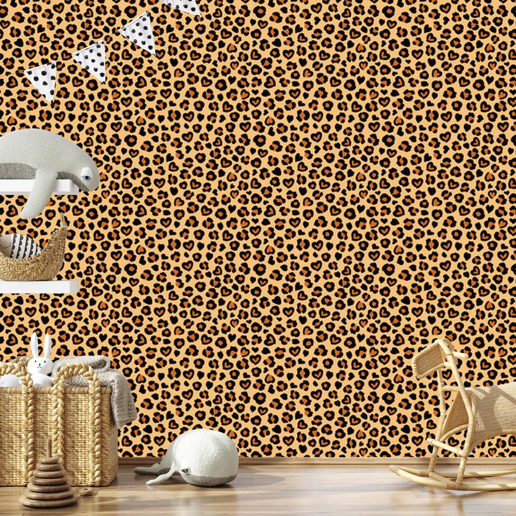Animal Skin Gold Wallpaper for Living Room and Bedroom 50x1000
