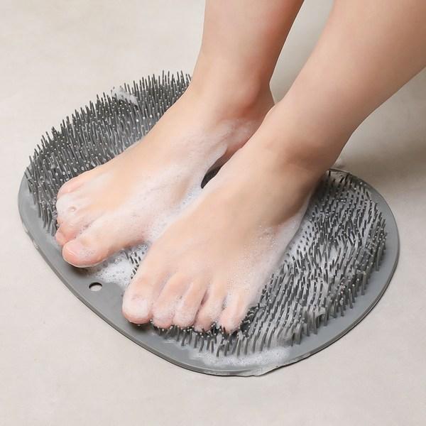 Щетка для ног Comet Home Matt Grey, 1 упаковка, 1 шт.