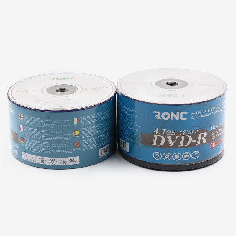 CD для записи данных 50 штук Пустой CD 7 ГБ 1-16x DVD-R 4 Простая упаковка