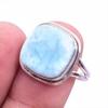 Кольцо из серебра 925 пробы с драгоценным камнем Natural Republic Larimar, размер 10 z2E98