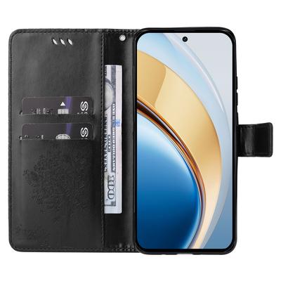 Для vivo V40 Lite (Индонезия) 5G/V40 Lite (Индонезия) Чехол для 4G телефона с подставкой, узор "Кошачье дерево", кожаный кошелек, мобильная обложка