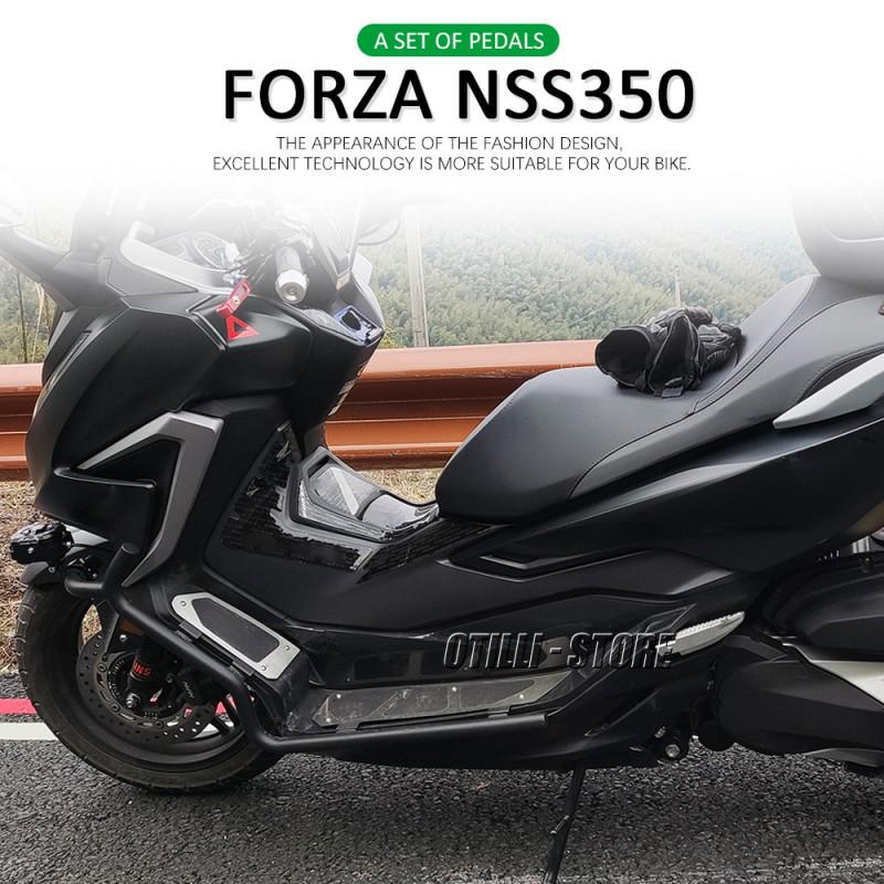 Накладка на подножку из нержавеющей стали Honda Forza 350 NSS350 Мотоцикл Противоскользящий коврик на педаль Декоративное обновление
