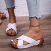 Fashion New Shoes Sandals Women Summer Retro Women Shoe Slides Walking Shoes Wedge Ladies Shoes Casual Footwear Women Slippers Female