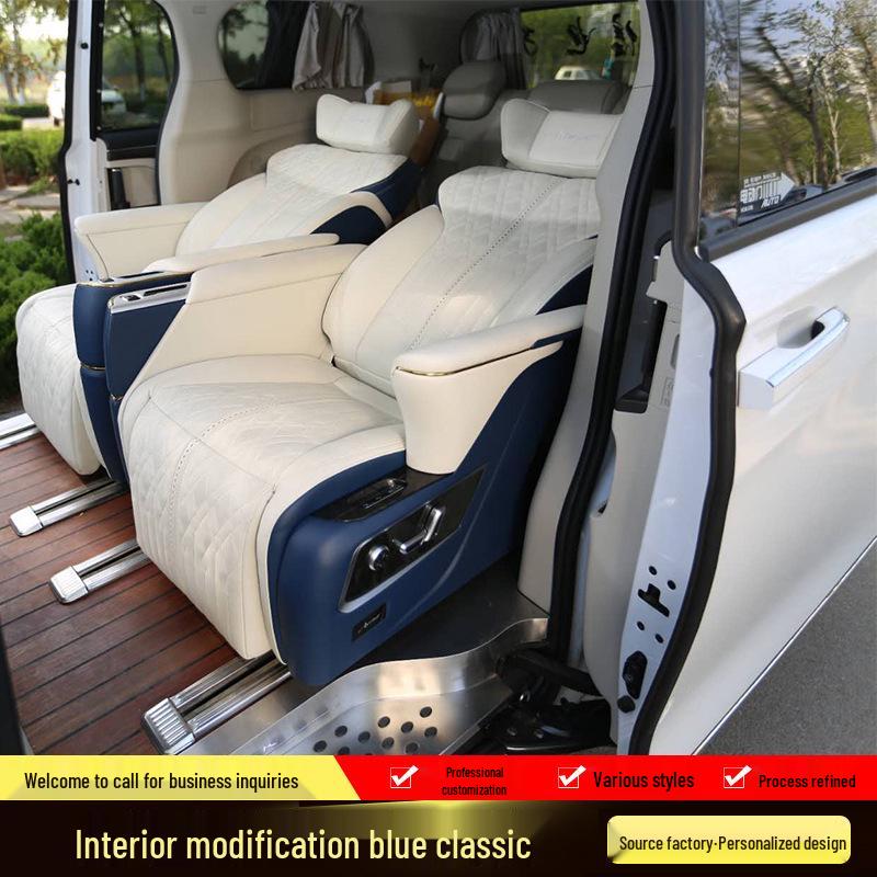 2020 GL8 Interior Upgrade: Blue Avenir Aviation Style Seat