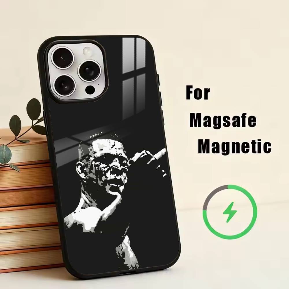 Чехол для телефона Nate Diaz с прозвищем N для iPhone 17, 16, 15, 14, 13, 12, 11 Plus, Pro, магнитный, для беспроводной зарядки Magsafe