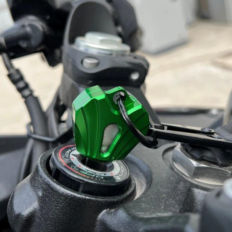 Для KAWASAKI Z900 Z650 Z900RS Z1000 Z400 Ninja 650 400 ZX6R 1000SX ZX10R Защитный чехол для ключей, декоративные аксессуары для брелоков