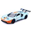 1/32 FORD GT GT40 Сплав Модель Спортивного Автомобиля Литые Металлические Игрушечные Транспортные Средства Модель Автомобиля Симуляция Звук Свет Коллекция Детский Подарок