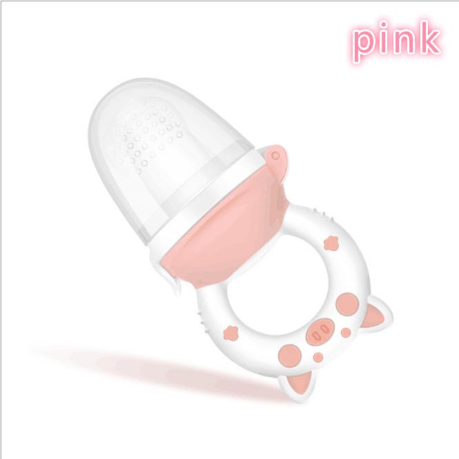 Baby Bottle Feeding Fruit Vegetable Music Newborn Food Supplement Bite Juice Feeder Baby Nimbler